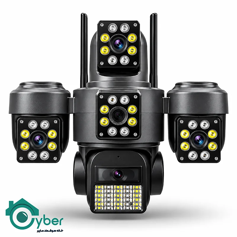 تصویر محصول دوربین سیمکارتی چهار لنز HACVIO مدل HAC-SPD-S4797O